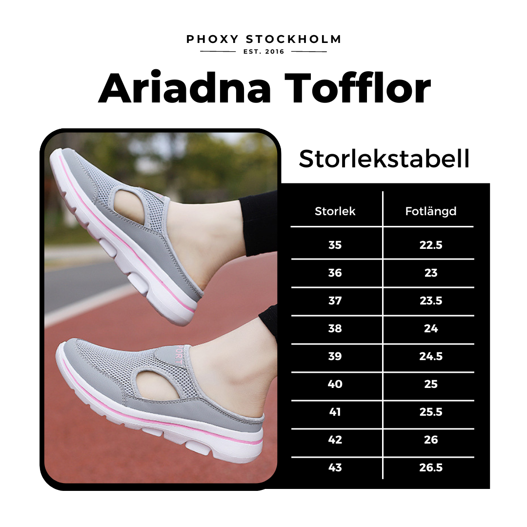 Ariadna Tofflor - Andningsbara Mesh Strandtofflor
