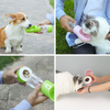 Bärbar Pet Dog vattenflaska och feeder