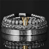 Luxe och Royal Crown Charm Armband