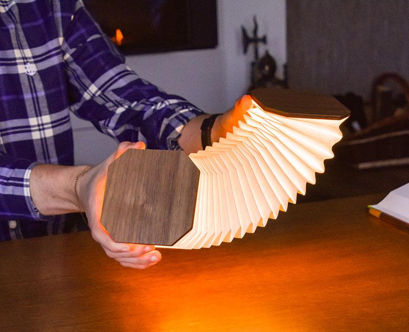 Smart Folding Slinky Light