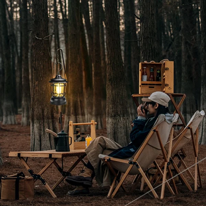 Camping™ - Retro SMART-lampa