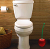 Dekorativ toalettborste - körsbär