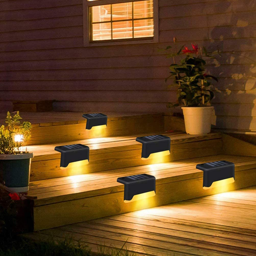LED solcellslampa stig trappa utomhus vattentät vägglampa™ (8 st)