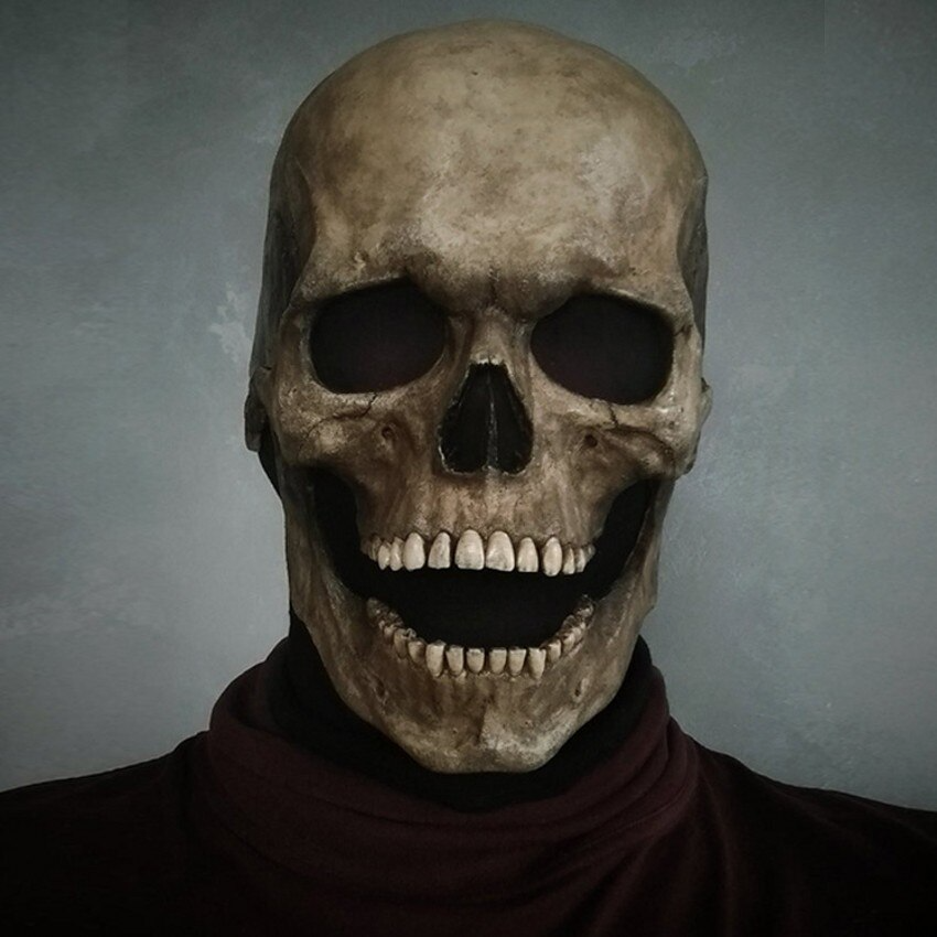 Scary Ghost™ - Rörlig Dödskalle Halloween-Mask