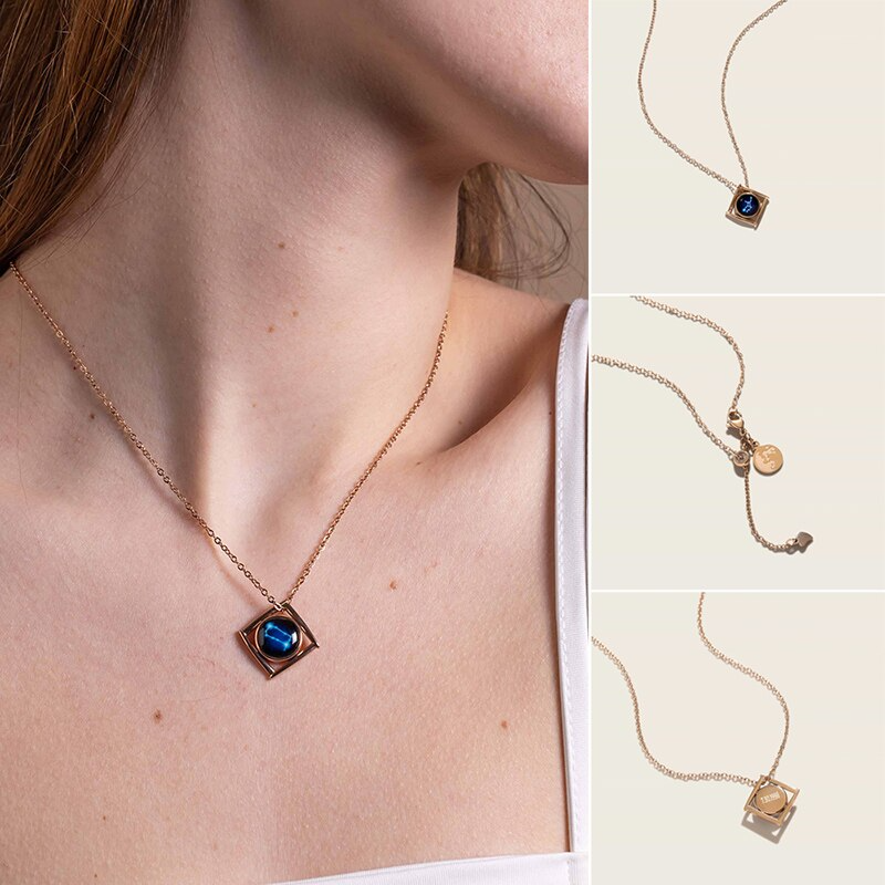 Astral Constellation Pattern Necklace