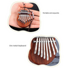 Mini Kalimba 8 Key Instrument Finger Thumb Piano