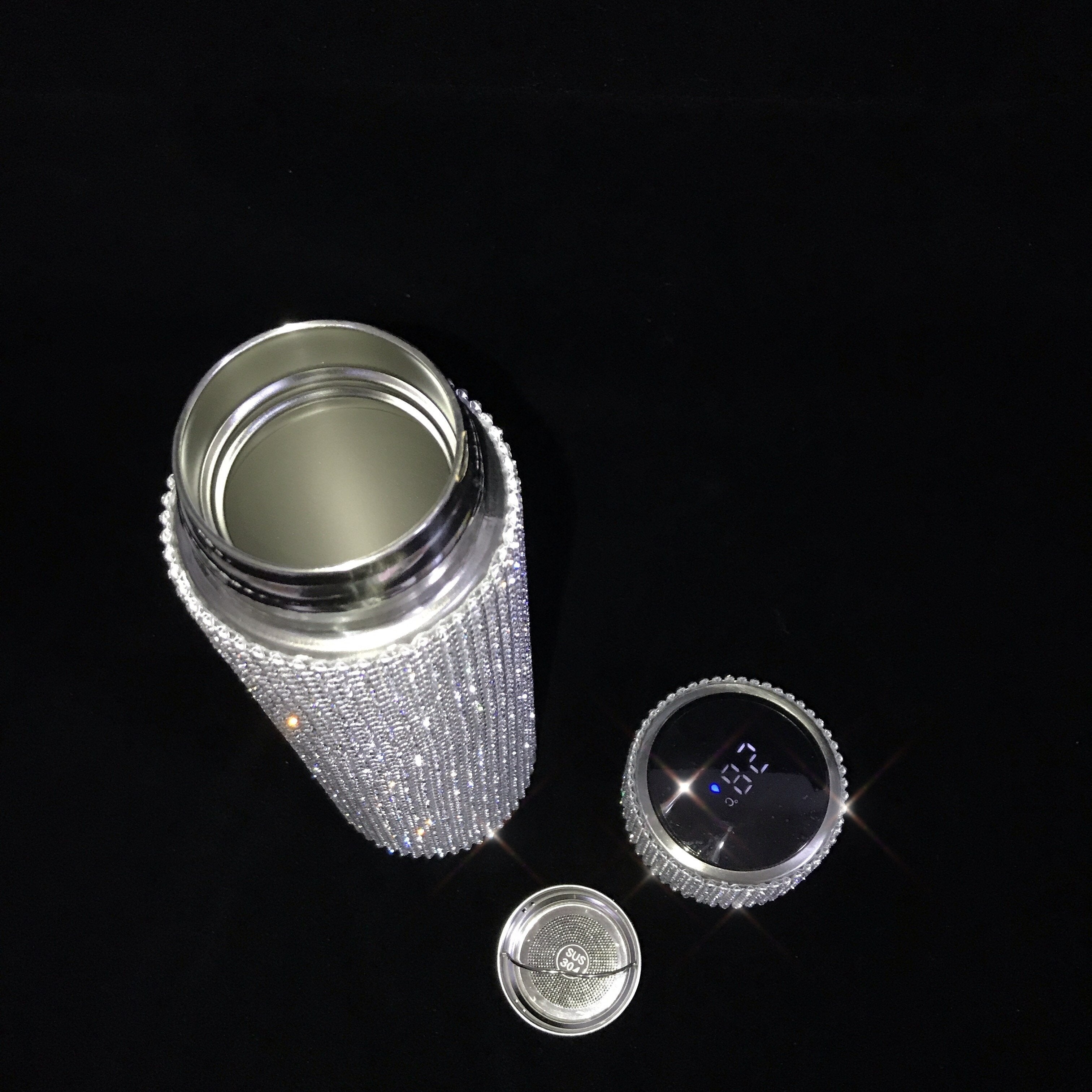 Diamond Bottle Rhinestone Flask Water bottle thermos