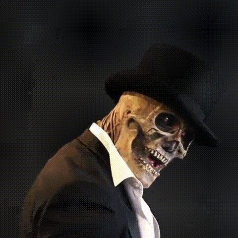 Skull Freak™ - Halloween Skelett kostym