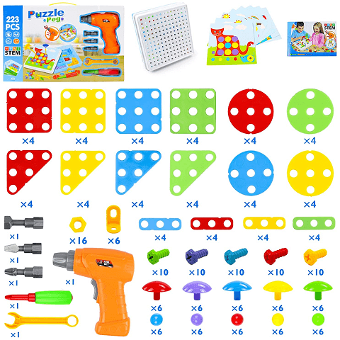 Kids Play™ - Montessorispel För Kreativitet Och Logik