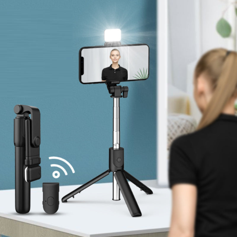 Selfie Pro™ | 6-i-1 Trådlös Bluetooth-Mobiltelefonhållare