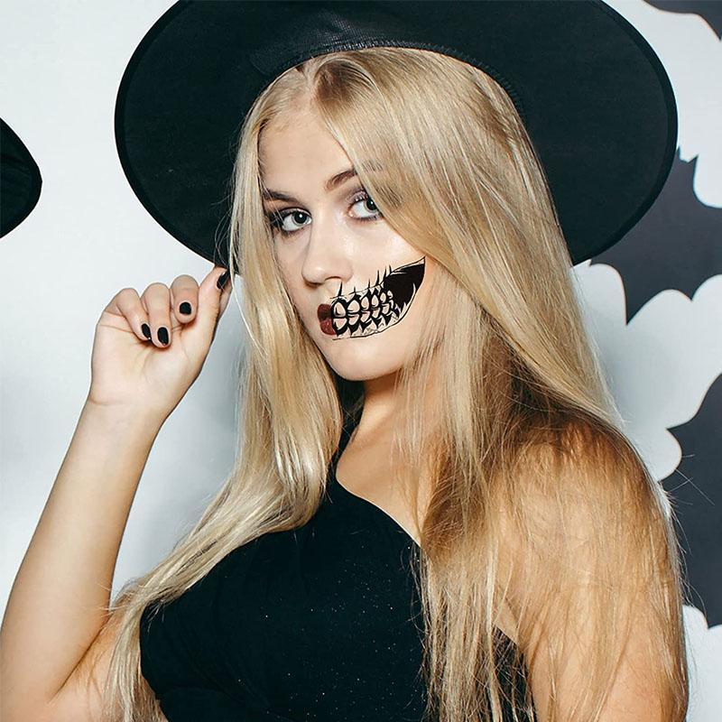 Scary Tattoo™ - Tillfällig Halloween Makeup Tatuering (10 st)