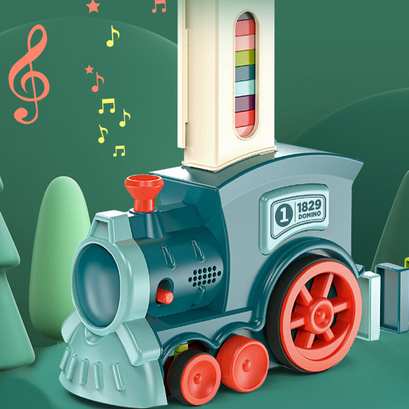 Train Play™ - Domino Tåg Pedagogisk Leksak