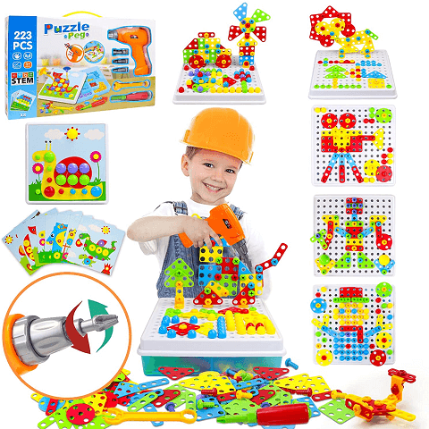 Kids Play™ - Montessorispel För Kreativitet Och Logik