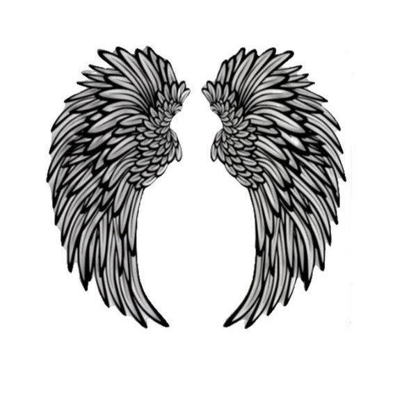 Angel Wing™ - Metall Väggkonst Med Upplysta Vingar