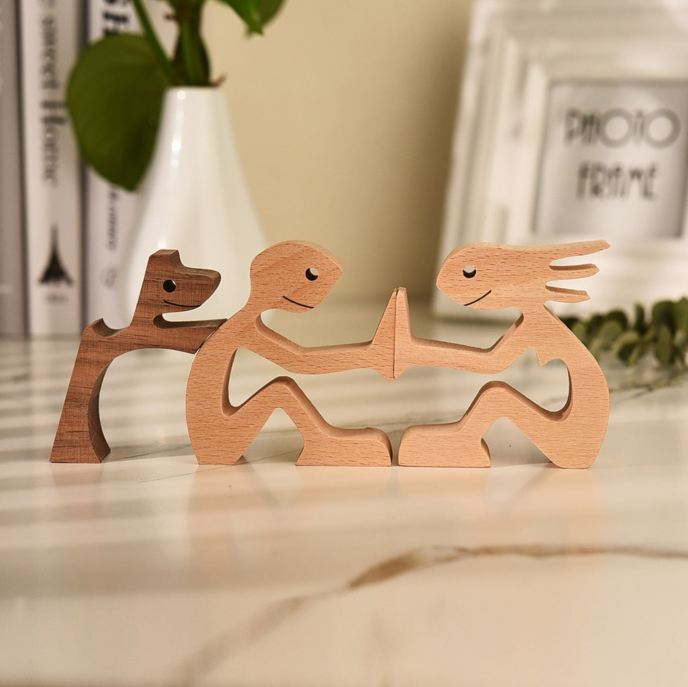 Woodcraft™ - Symbolen För Kärlek Och Vänskap