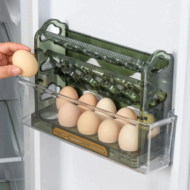 Egg Holder - Förvaringslåda För äGg Med Tre Lager