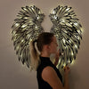 Angel Wing™ - Metall Väggkonst Med Upplysta Vingar