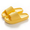 Gocomfy Sandales pantoufles plateforme semelle confortable femme homme confortable jaune crocs