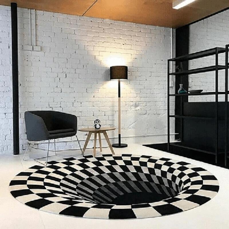 Vortex Illusion Carpet | 3D-matta