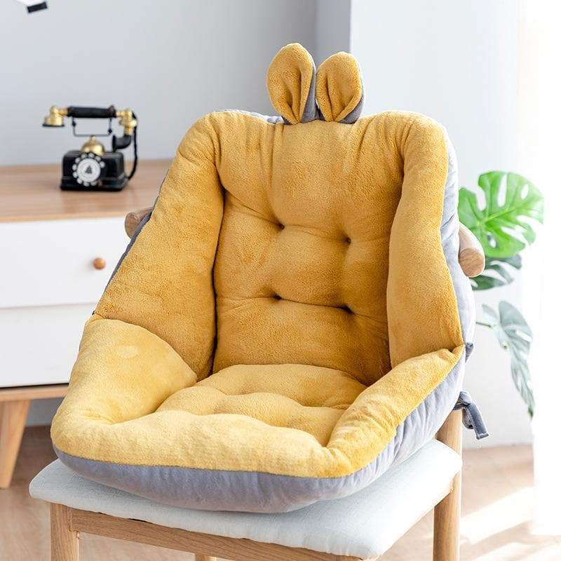 Therapeutic Cushion For Chairs Home & Kitchen Shopzu.com Light Yellow 45x45cm 